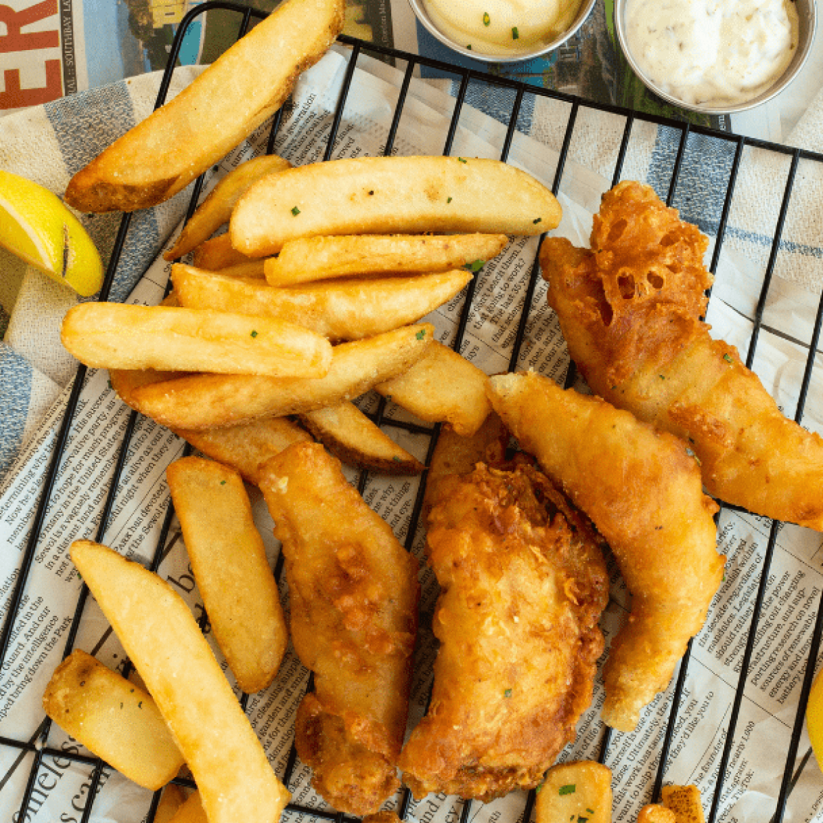 Pacific Rockfish and Chips