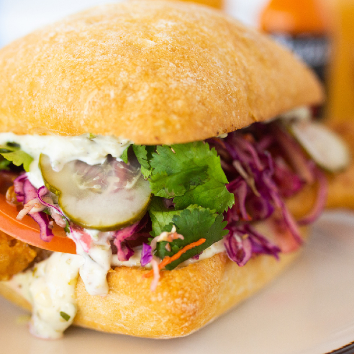 Seared Ahi Tuna Sandwich