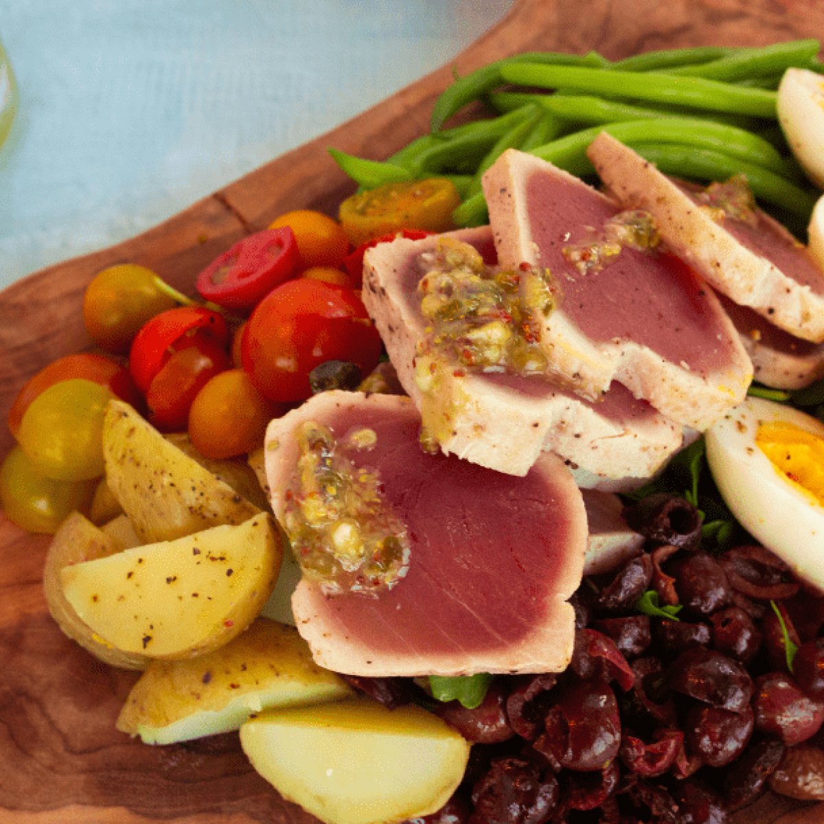 Seared Albacore Nicoise
